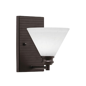 Edge - 1 Light Wall Sconce-9 Inches Tall and 7 Inches Wide - 1316147