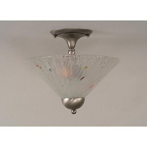 Any - 2 Light Semi-Flush Mount-11.5 Inches Tall and 12 Inches Wide - 356901