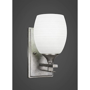 Uptowne - 1 Light Wall Sconce-9.5 Inches Tall and 5.5 Inches Wide - 871624