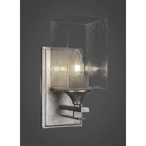 Uptowne - 1 Light Wall Sconce-10.5 Inches Tall and 4 Inches Wide
