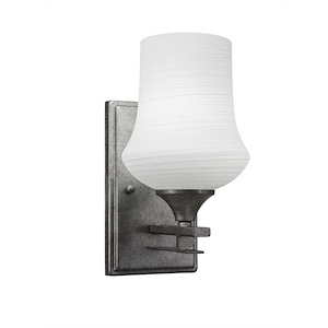 Uptowne - 1 Light Wall Sconce-10.25 Inches Tall and 5.5 Inches Wide