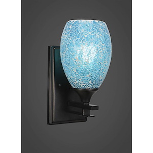 Uptowne - 1 Light Wall Sconce-10 Inches Tall and 5 Inches Wide