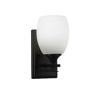 Uptowne - 1 Light Wall Sconce-9.5 Inches Tall and 5 Inches Wide