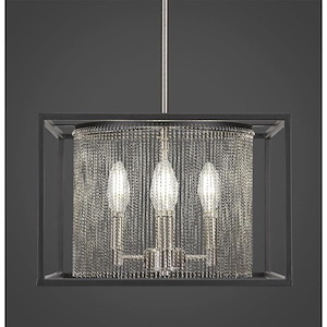 Cadina - 4 Light Pendant-9 Inches Tall and 13.25 Inches Wide