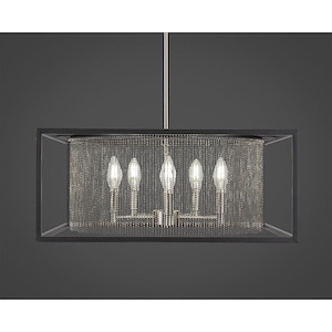 Cadina - 5 Light Chandelier-9 Inches Tall and 21 Inches Wide - 1218842