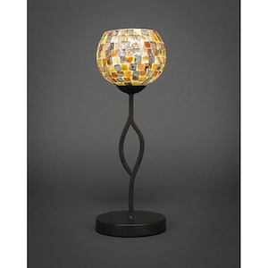 Revo - 1 Light Mini Table Lamp-17 Inches Tall and 6 Inches Wide - 1218636