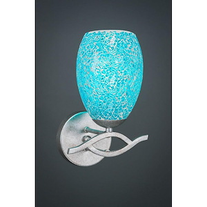 Revo - 1 Light Wall Sconce-9.75 Inches Tall and 6.75 Inches Wide