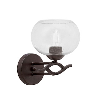 Revo - 1 Light Wall Sconce-9 Inches Tall and 7 Inches Wide