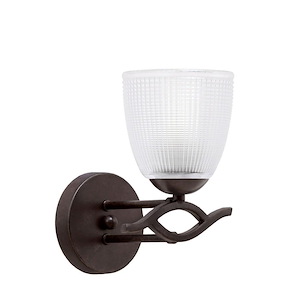 Revo - 1 Light Wall Sconce-8.75 Inches Tall and 5 Inches Wide