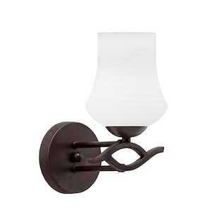 Revo-One Light Wall Sconce-6.75 Inches Wide by 10.75 Inches High