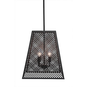 Corbello - 4 Light Pendant-16 Inches Tall and 14 Inches Wide