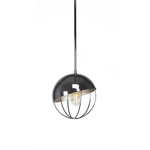 Neo - 7W 1 LED Stem Pendant With Hang Straight Swivel-10.75 Inches Tall and 9.75 Inches Wide