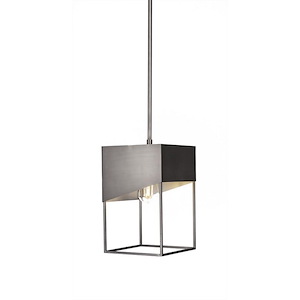 Neo - 7W 1 LED Stem Pendant With Hang Straight Swivel-12.25 Inches Tall and 7.5 Inches Wide