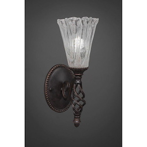 Elegante - 1 Light Wall Sconce-14.25 Inches Tall and 5.5 Inches Wide
