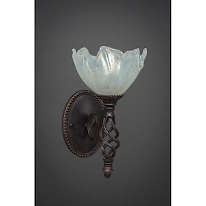 Elegante - 1 Light Wall Sconce-12 Inches Tall and 7 Inches Wide - 697057