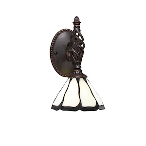 Elegante - 1 Light Wall Sconce-12.25 Inches Tall and 7 Inches Wide - 489931