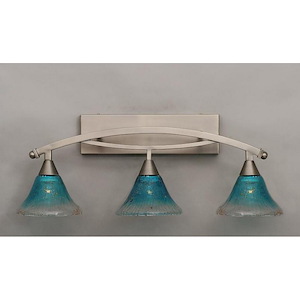 Bow - 3 Light Bath Bar-11.25 Inches Tall and 10 Inches Wide