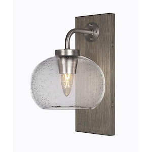 Oxbridge - 1 Light Wall Sconce-12 Inches Tall and 6.25 Inches Wide