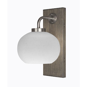 Oxbridge - 1 Light Wall Sconce-12 Inches Tall and 7 Inches Wide - 1270419