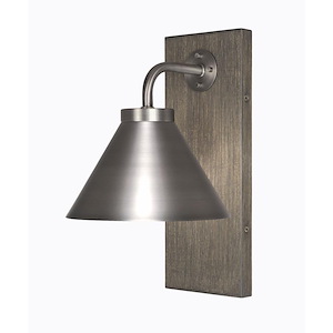 Oxbridge - 1 Light Wall Sconce-12 Inches Tall and 7 Inches Wide - 1270678