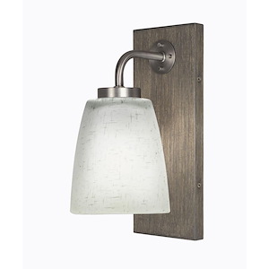 Oxbridge - 1 Light Wall Sconce-12 Inches Tall and 5.25 Inches Wide Cone - 1270434