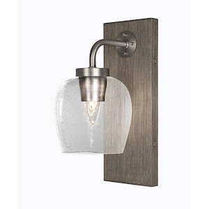 Oxbridge - 1 Light Wall Sconce-12 Inches Tall and 6 Inches Wide - 1270435