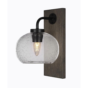 Oxbridge - 1 Light Wall Sconce-12 Inches Tall and 7 Inches Wide - 1270561