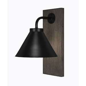 Oxbridge - 1 Light Wall Sconce-12 Inches Tall and 7 Inches Wide