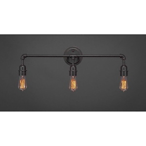 Vintage - 15W 3 LED Bath Bar-12 Inches Tall and Inches Wide