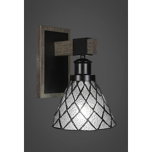 Tacoma - 1 Light Wall Sconce-10.5 Inches Tall and 7 Inches Wide