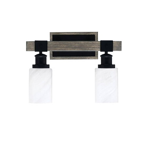 Tacoma - 2 Light Bath Bar-11.5 Inches Tall and 15 Inches Length