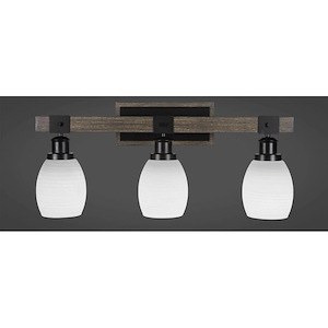 Tacoma - 3 Light Bath Bar-11.75 Inches Tall and Inches Wide