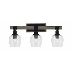 Tacoma - 3 Light Bath Bar-11.25 Inches Tall and 26.5 Inches Length