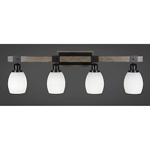 Tacoma - 4 Light Bath Bar-11.25 Inches Tall and Inches Wide