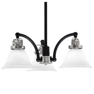 Easton - 3 Light Downlight Chandelier-5.5 Inches Tall and 17.25 Inches Wide