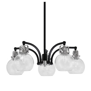 Easton - 5 Light Downlight Chandelier-6.5 Inches Tall and 24.25 Inches Wide - 1299717