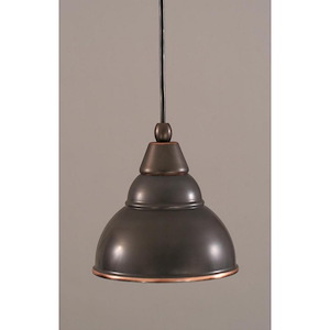 Any - 1 Light Mini Pendant-8 Inches Tall and 6 Inches Wide