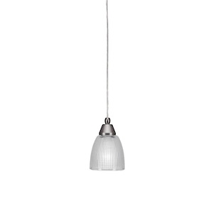Cord - 1 Light Mini Pendant-7.25 Inches Tall and 5 Inches Wide - 731991