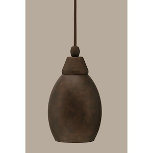 Any - 1 Light Mini Pendant-8.5 Inches Tall and 5 Inches Wide - 398147