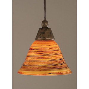 Any - 1 Light Mini Pendant-7.5 Inches Tall and 7 Inches Wide