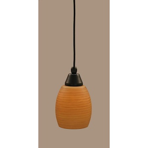 Any - 1 Light Mini Pendant-8 Inches Tall and 5 Inches Wide