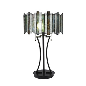 22 Inch Two Light Table Lamp