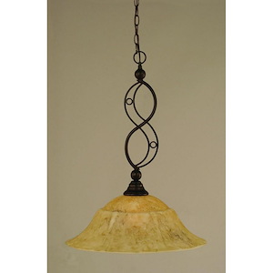 Jazz - 1 Light Pendant-26.5 Inches Tall and 20 Inches Wide - 1147628
