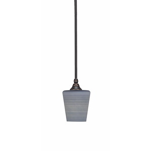 Stem - 1 Light Stem Hung Mini Pendant-8 Inche Tall and 6 Inches Wide