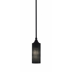 Stem - 1 Light Stem Hung Mini Pendant-10.5 Inche Tall and 4 Inches Wide - 1335154