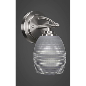 Marquise - 1 Light Wall Sconce-9.5 Inches Tall and 5 Inches Wide