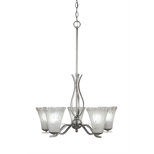 Revo - 5 Light Chandelier-18.5 Inches Tall and 21.5 Inches Wide - 1152159
