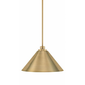 Odyssey - 1 Light Stem Hung Mini Pendant-8.25 Inches Tall and 14 Inches Wide - 1310888