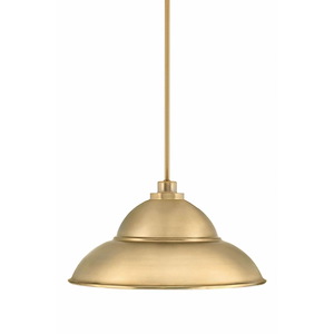 Odyssey - 1 Light Stem Hung Mini Pendant-8.25 Inches Tall and 16 Inches Wide - 1310892