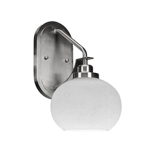 Odyssey - 1 Light Wall Sconce-12 Inches Tall and 7 Inches Wide